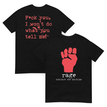 Rage Against the Machine Camiseta Rap Metal Los Angeles Premium