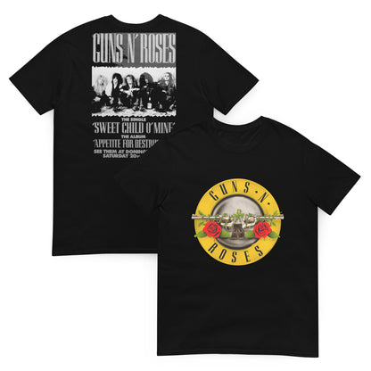 Guns N' Roses - Camiseta Hard Rock Los Angeles Unisex Premium