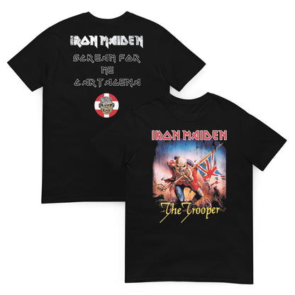 Iron Maiden Camiseta Heavy Metal Eddie Trooper Cartagena 2026 Unisex Premium