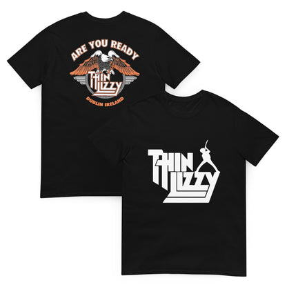Thin Lizzy Camiseta Hard Rock Irlandés Unisex Clásica