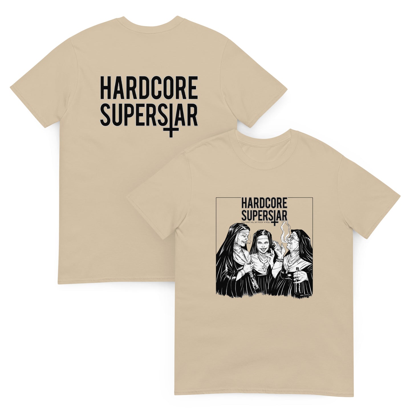 Hardcore Superstar Camiseta Hard Rock Sueco Unisex Premium