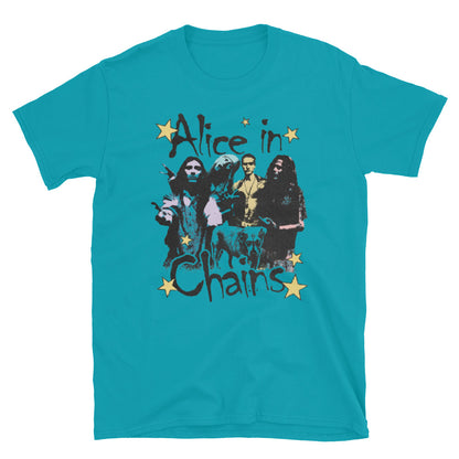 Alice in Chains - Camiseta Rock 90s Grunge Unisex Premium