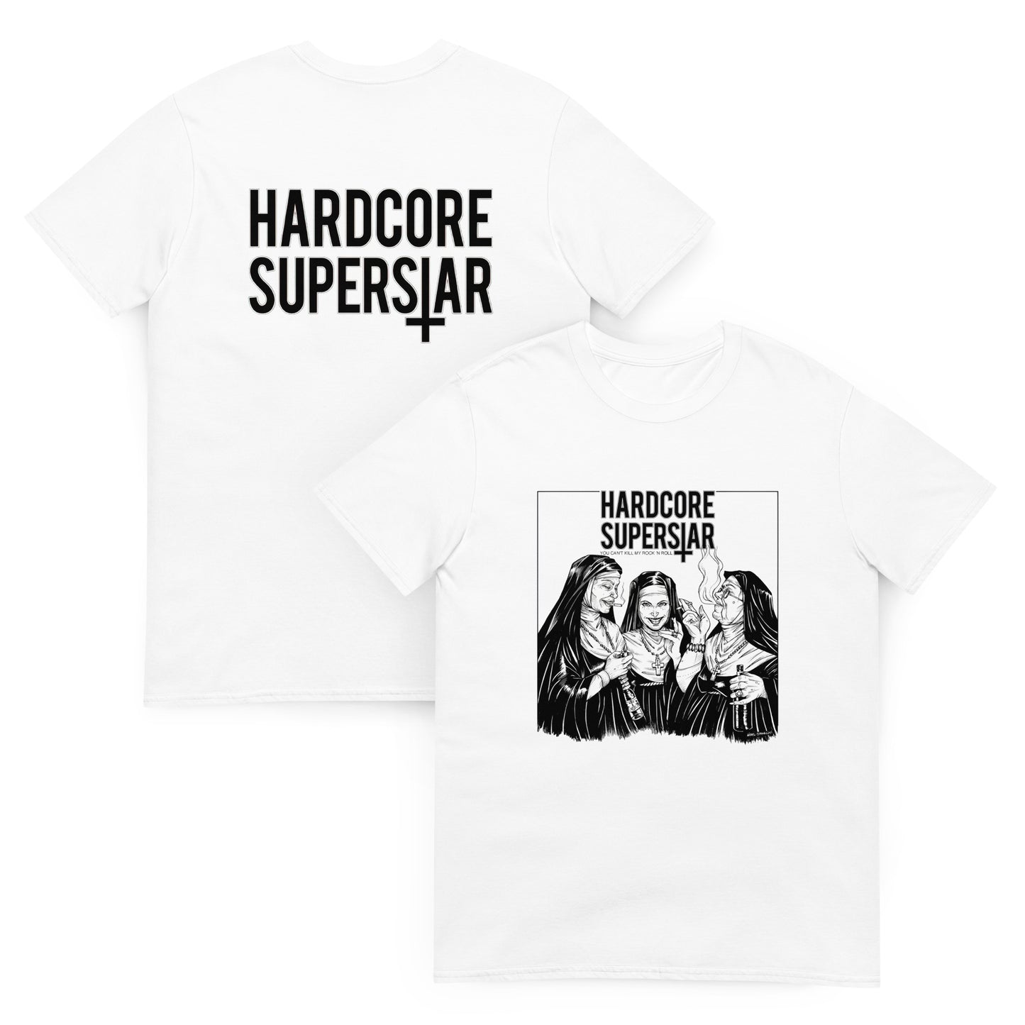 Hardcore Superstar Camiseta Hard Rock Sueco Unisex Premium