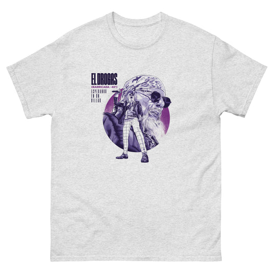 El Drogas - Camiseta Rock Español Barricada Unisex Premium