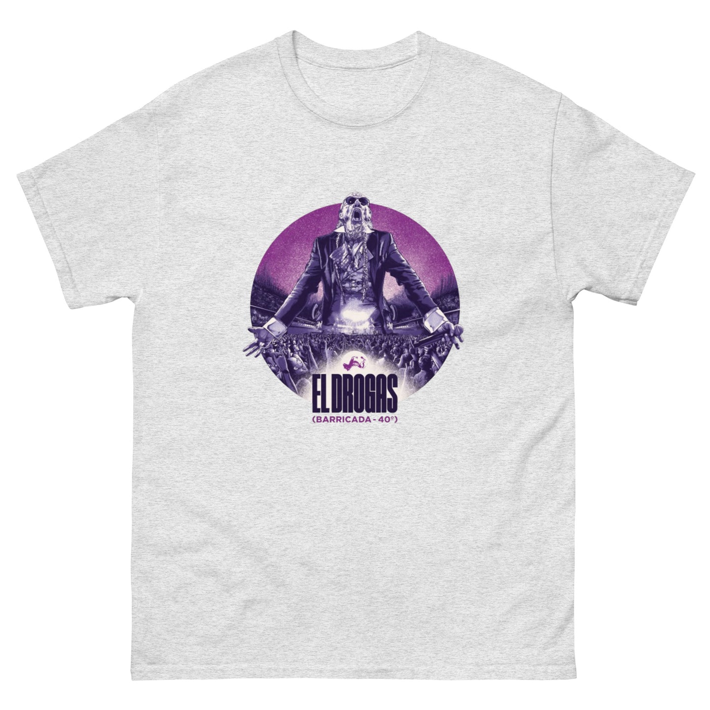 El Drogas - Camiseta Rock Vasco Navarra Unisex Premium