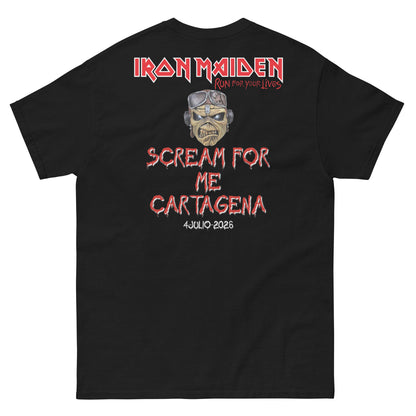 Iron Maiden Camiseta Heavy Metal Rock Imperium Cartagena 2026 Unisex Premium