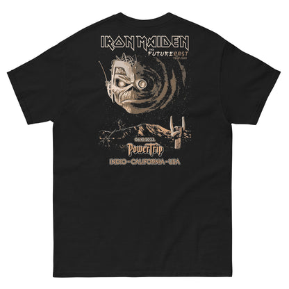 Iron Maiden Camiseta Heavy Metal Somewhere in Time Unisex Clásica