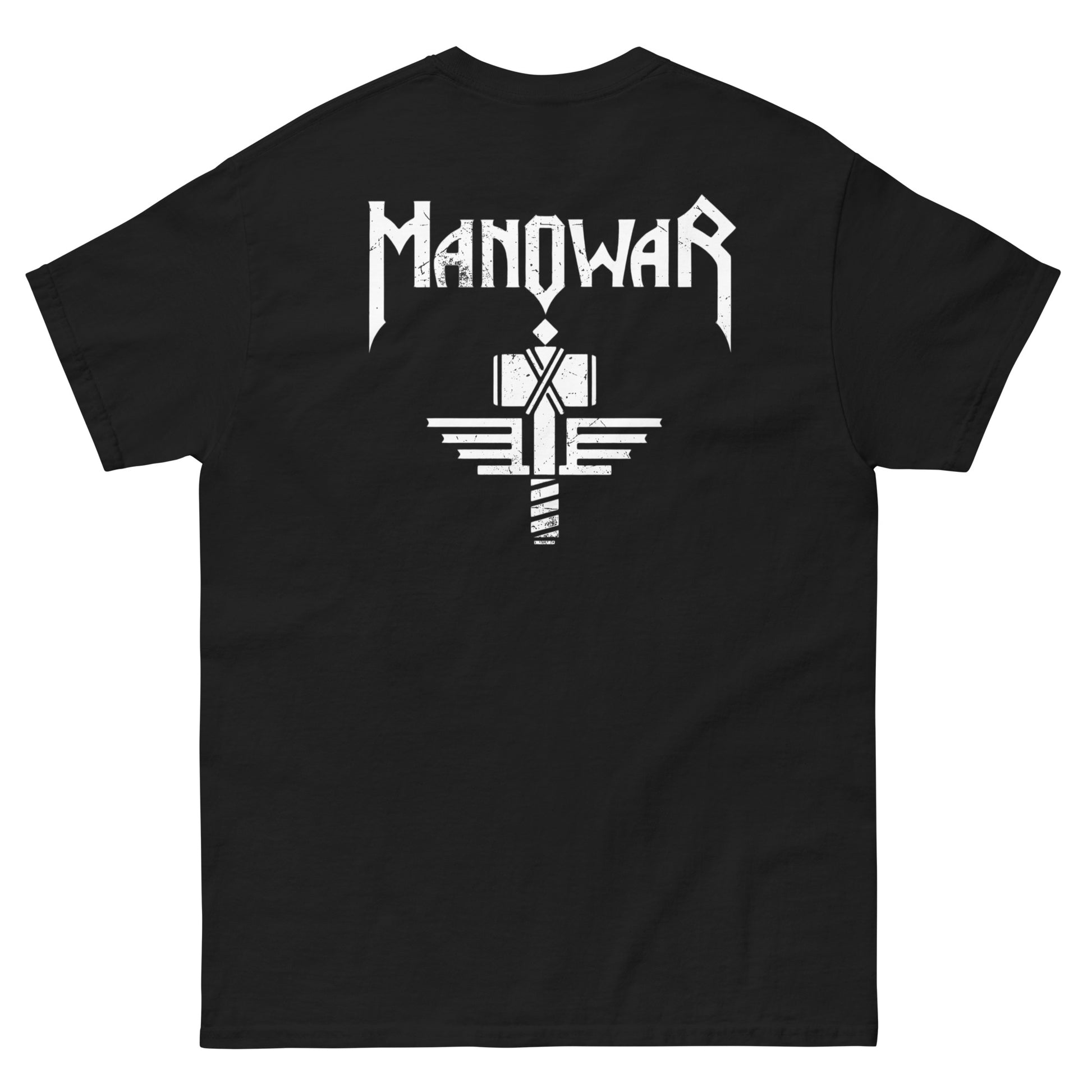 Manowar - Camiseta Heavy Metal Unisex Clásica