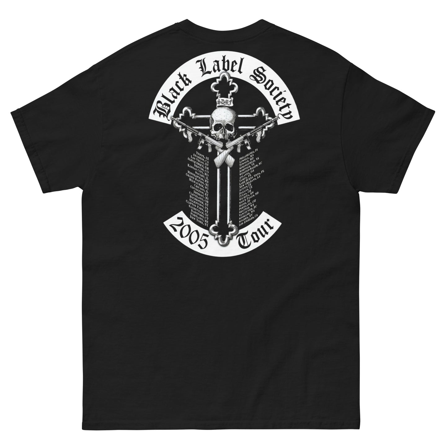Black Label Society - Camiseta Sludge Metal BLS Unisex Clásica