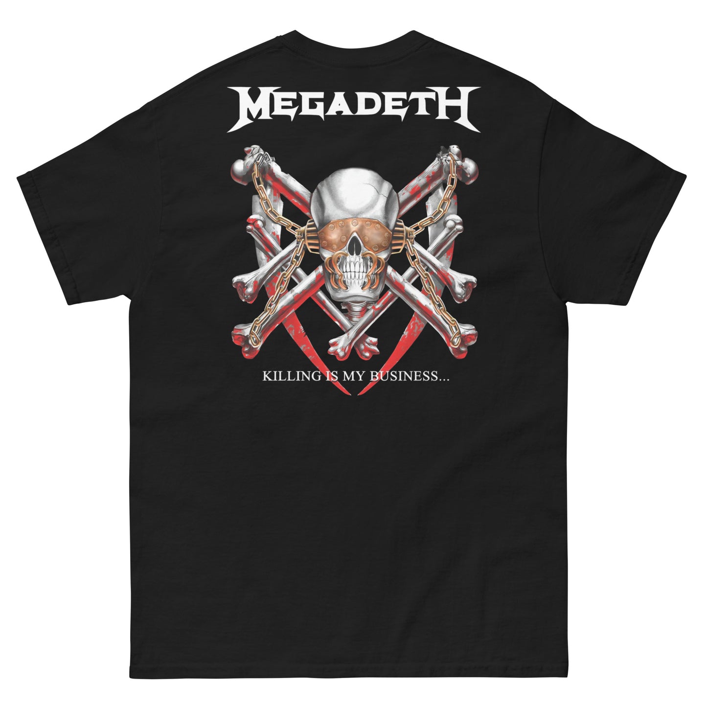 Megadeth - Camiseta Thrash Metal Big Four Unisex Premium