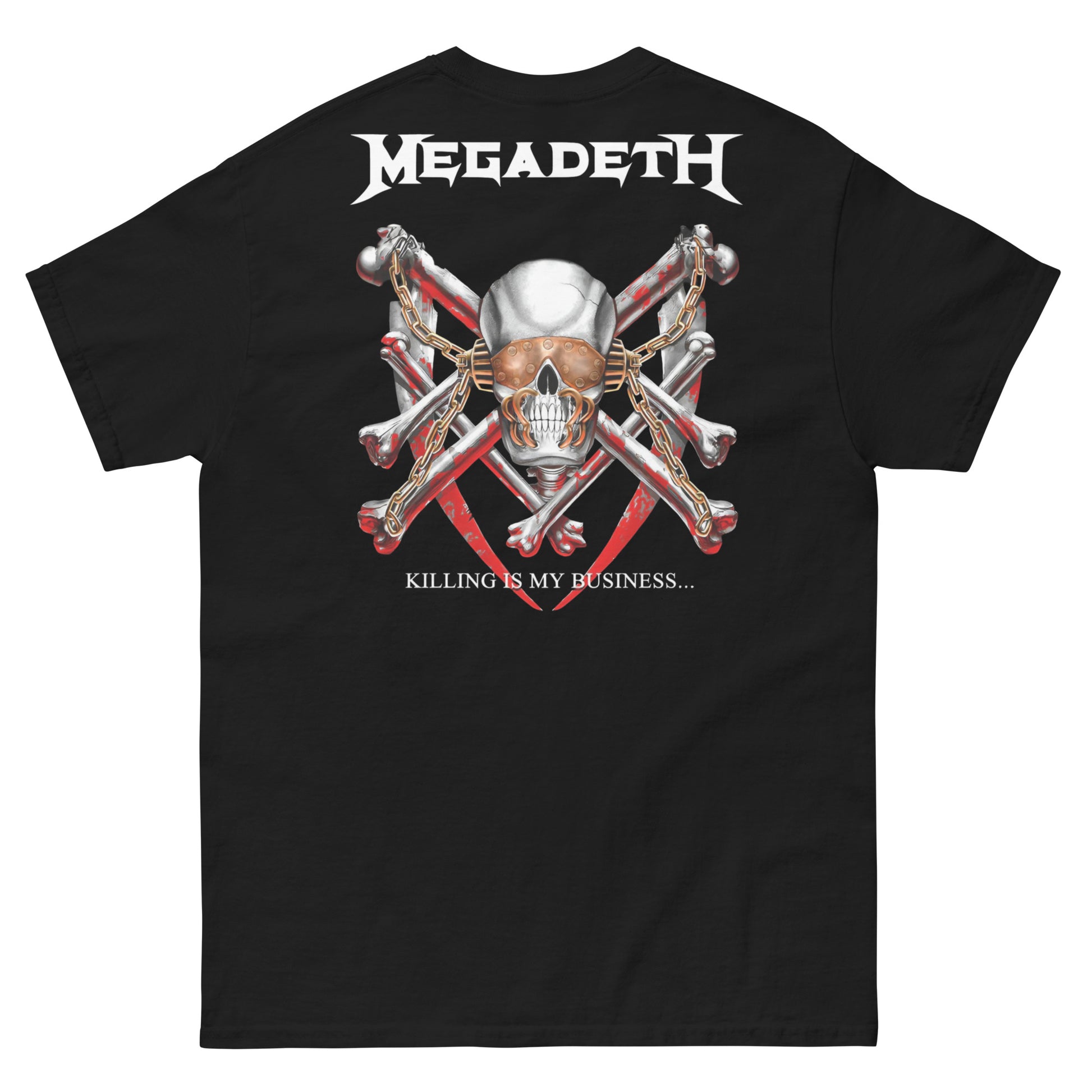 Megadeth - Camiseta Thrash Metal Big Four Unisex Premium