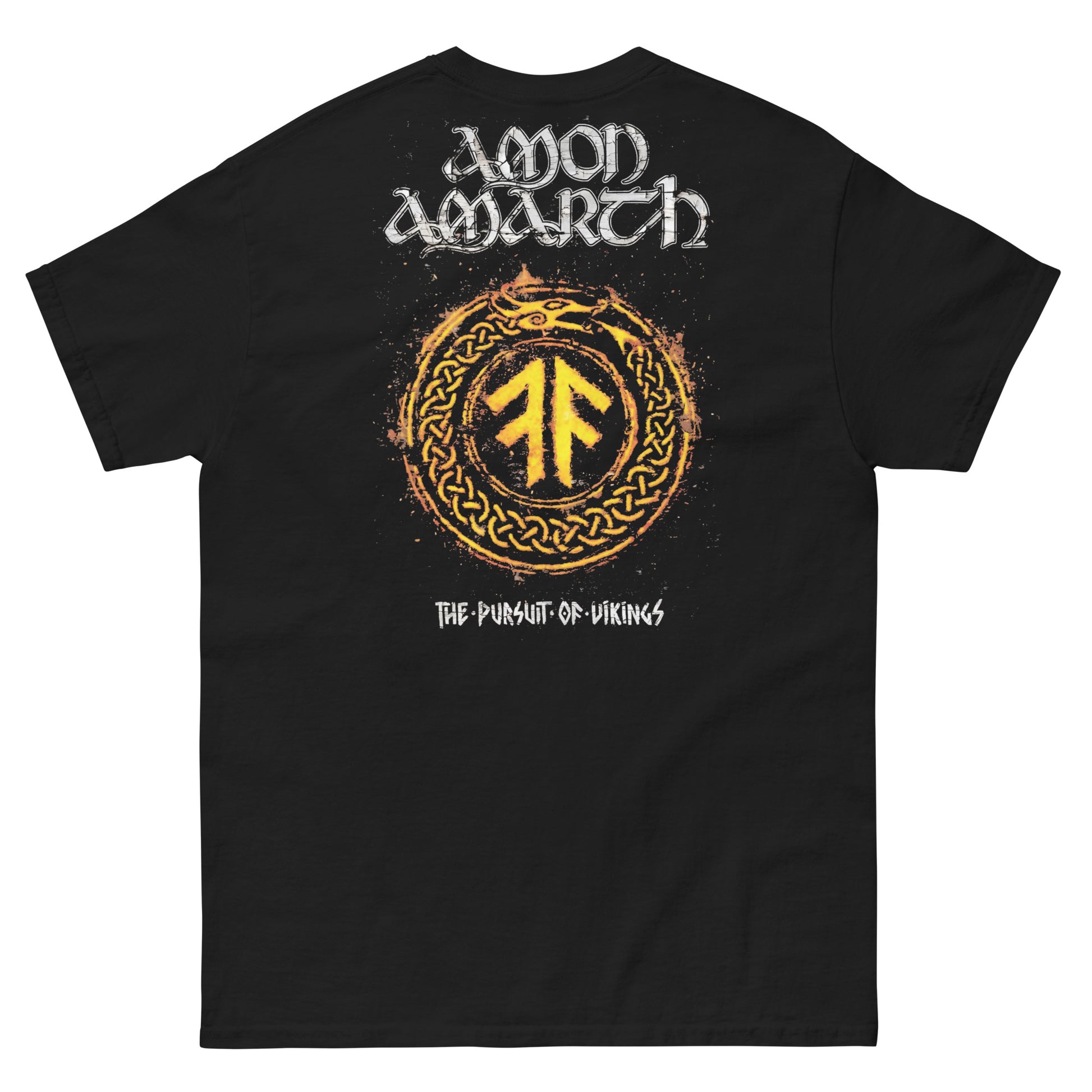 Amon Amarth Camiseta Logo Clásico Death Metal Vikingo