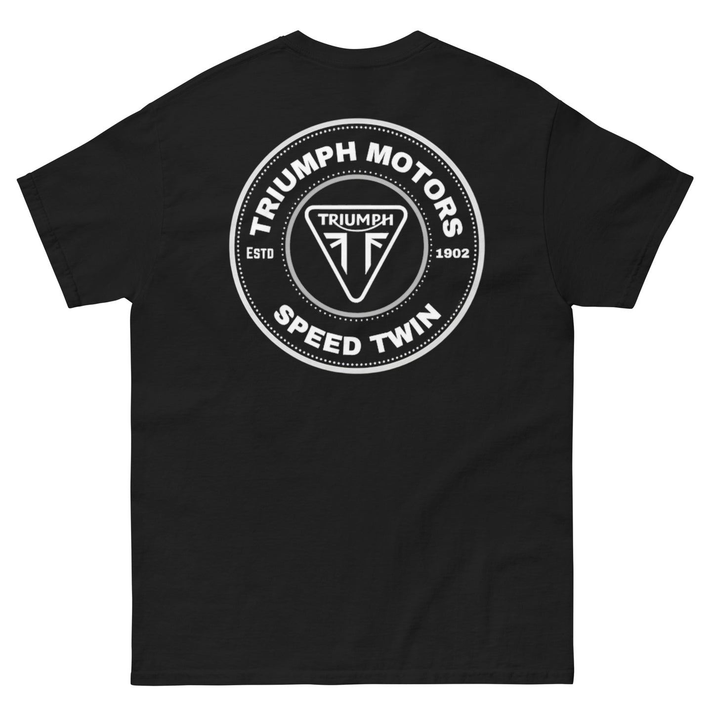 Triumph Motors - Camiseta Biker Motocicletas Unisex Clásica