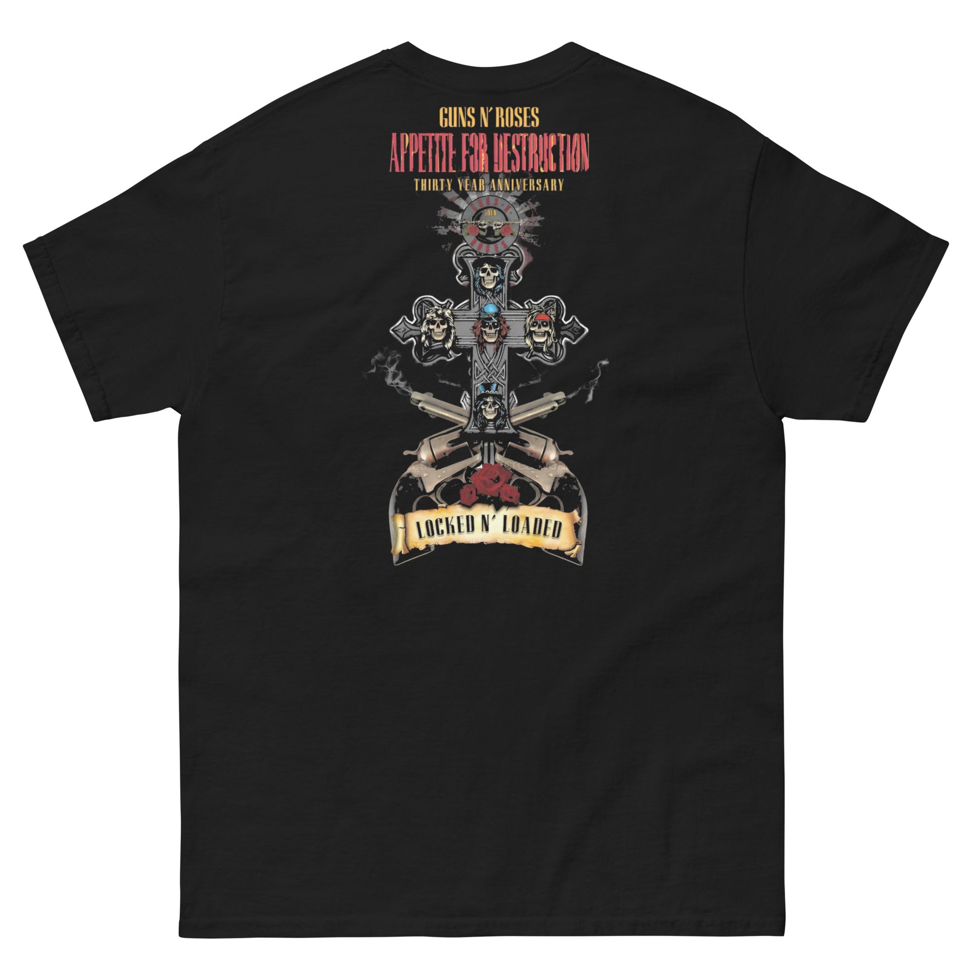 Guns N' Roses - Camiseta Arena Rock Hollywood Unisex Clásica