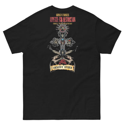 Guns N' Roses - Camiseta Arena Rock Hollywood Unisex Clásica