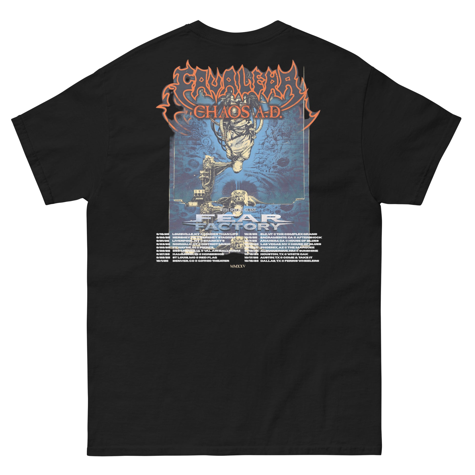 Cavalera Camiseta Groove Metal Brasileño Unisex Clásica