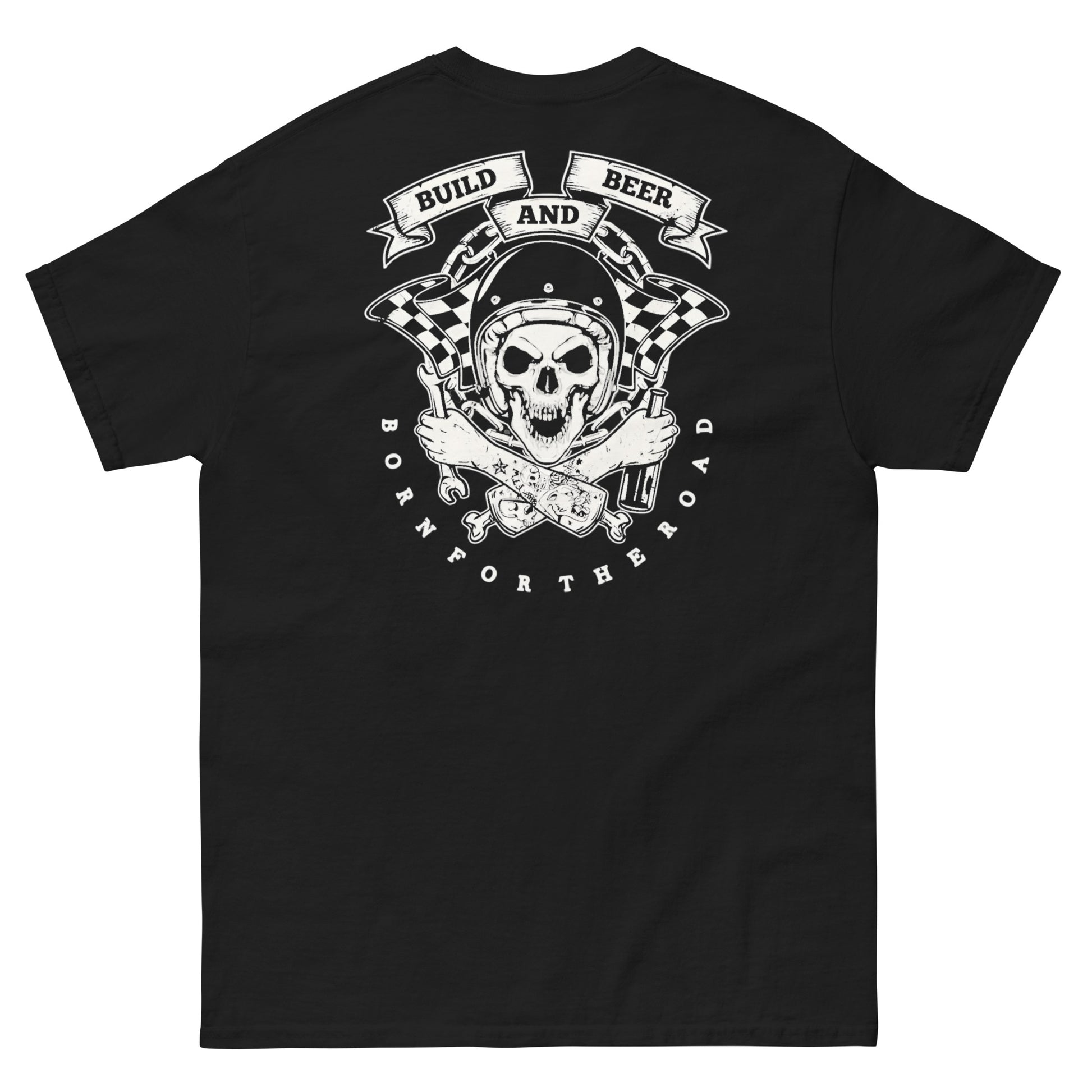 Biker Custom Rider - Camiseta Motocicleta Unisex Clásica