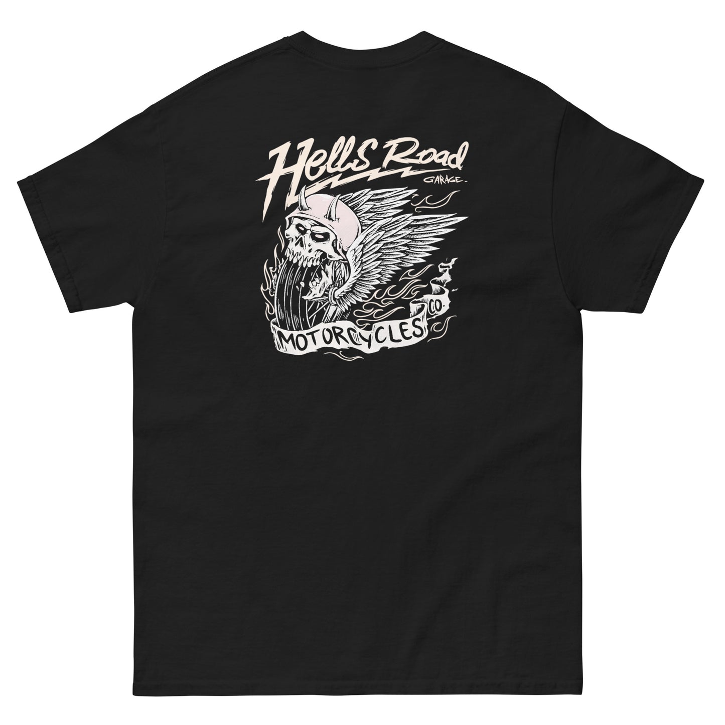 Biker Custom Rock Rider - Camiseta Motocicleta Unisex Premium