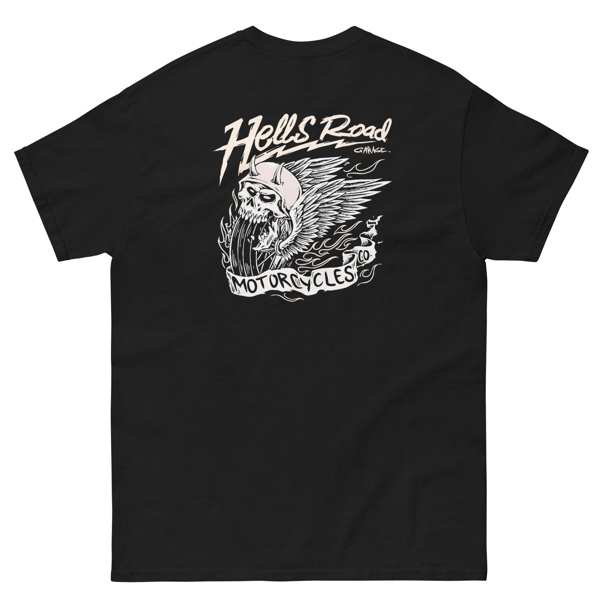 Biker Custom Rock Rider - Camiseta Motocicleta Unisex Premium