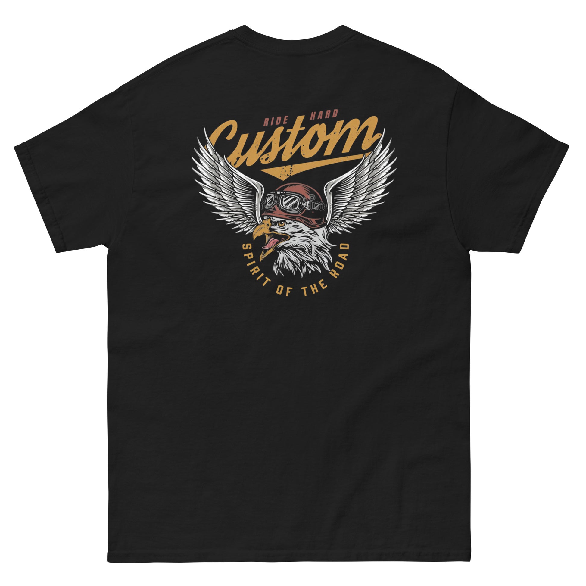 BIKER CUSTOM ROCK RIDER Camiseta clásica unisex