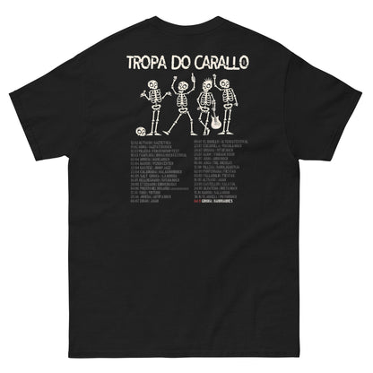 Tropa do Carallo Camiseta Punk Rock Salvatierra Unisex Premium