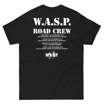 W.A.S.P. Camiseta Heavy Metal Los Ángeles Blackie Lawless Unisex Clásica