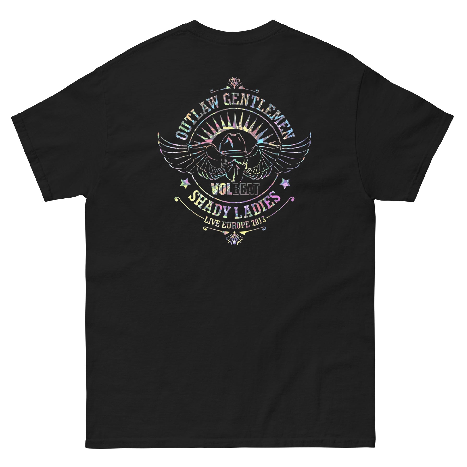 Volbeat Camiseta Heavy Metal Guitar Gangsters & Cadillac Blood Unisex Clásica