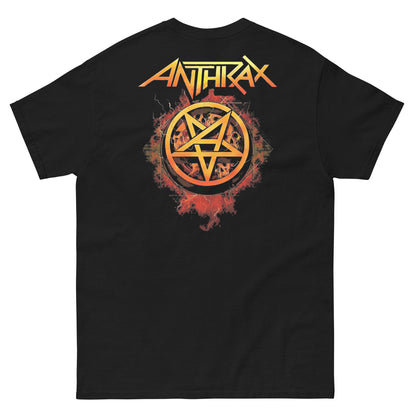 Anthrax Camiseta Thrash Metal Persistence of Time Nueva York Unisex Clásica