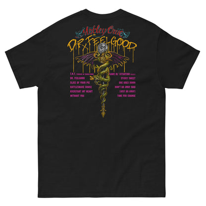 Mötley Crüe Camiseta Glam Metal Rattlesnake Shake Unisex Premium