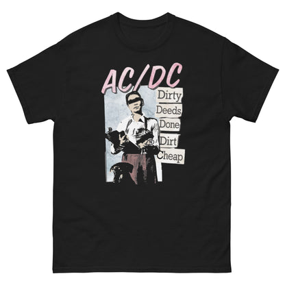 AC/DC Camiseta Hard Rock Dirty Deeds Australia Unisex Clásica