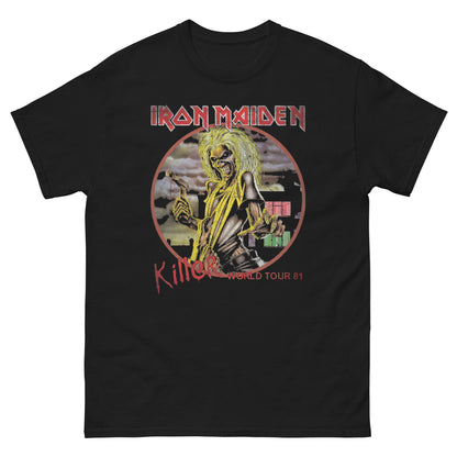 Iron Maiden Camiseta Heavy Metal Killers Londres Unisex Clásica