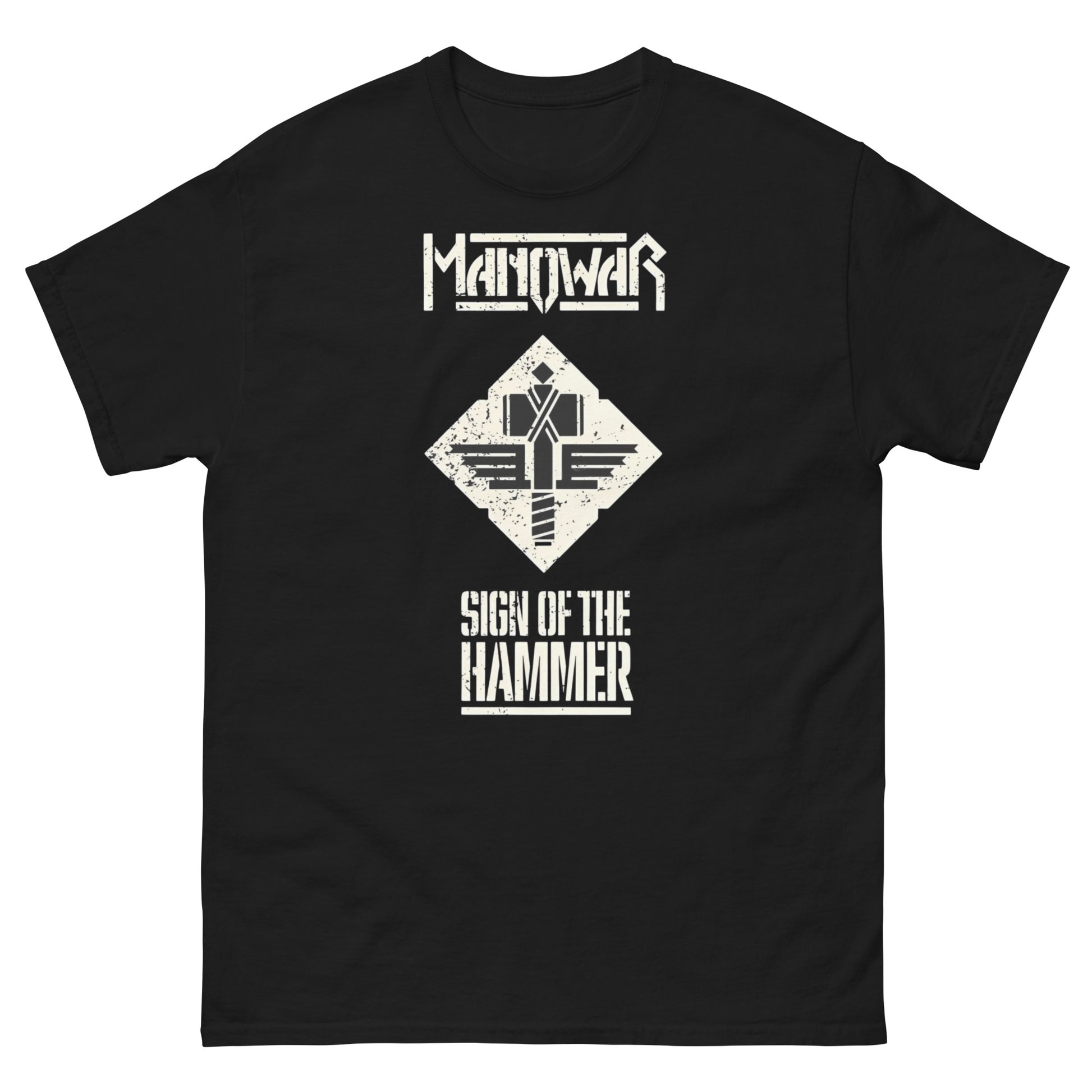 Manowar - Camiseta Heavy Metal Unisex Clásica