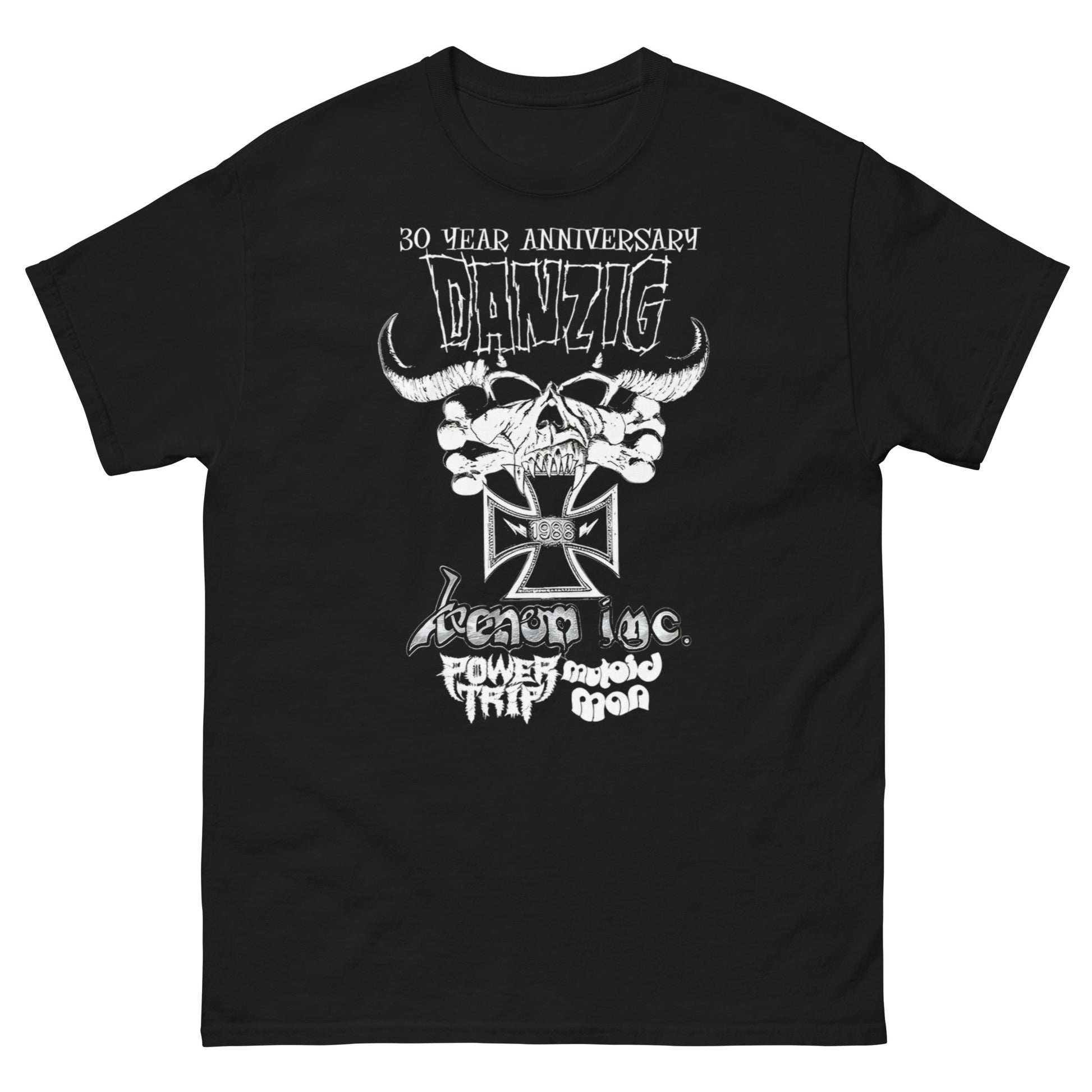 Danzig - Camiseta Heavy Metal Blues Metal Unisex Premium
