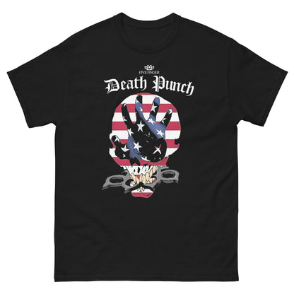 Five Finger Death Punch Camiseta Groove Metal Las Vegas Unisex Premium