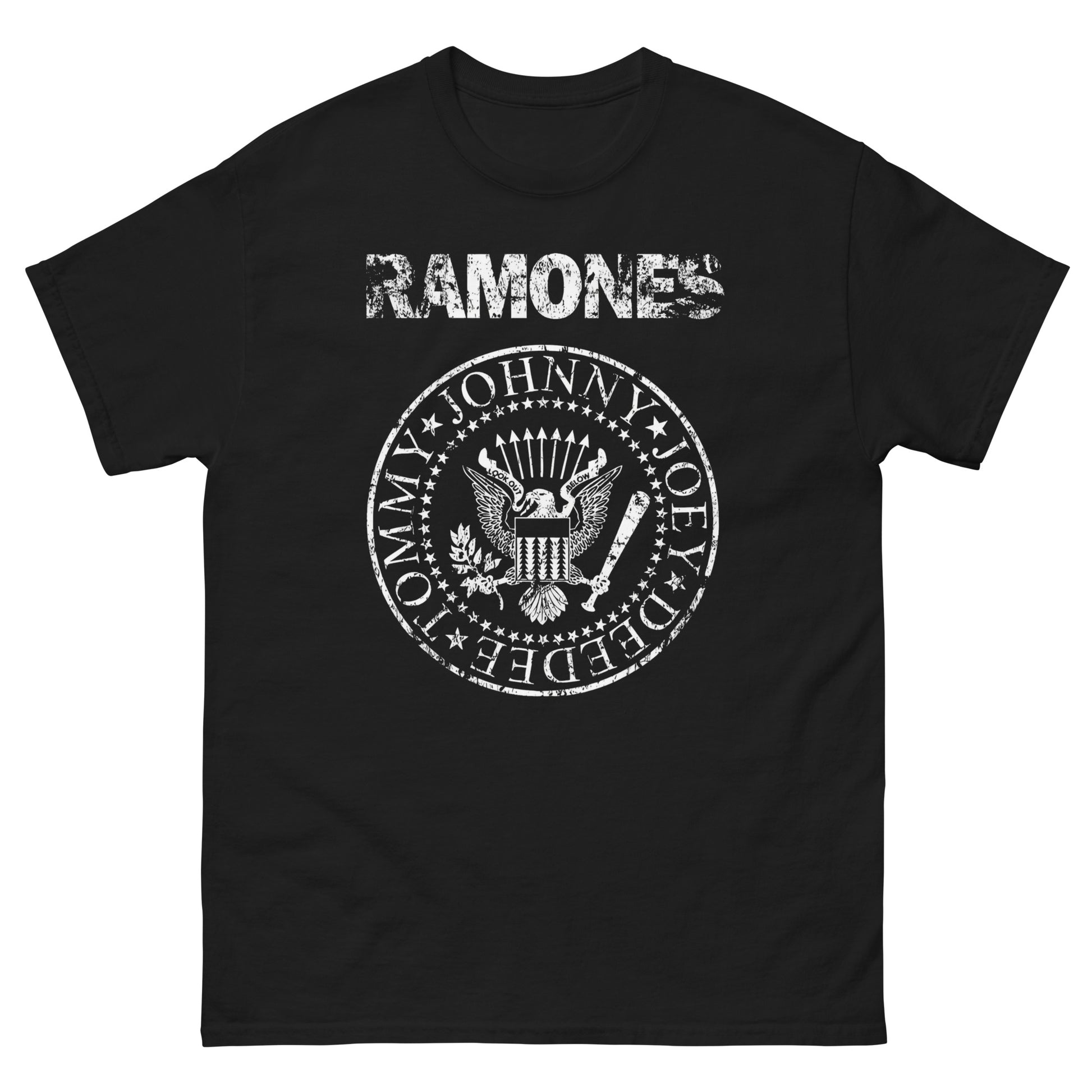 Ramones Camiseta Punk Rock Americano Unisex Premium
