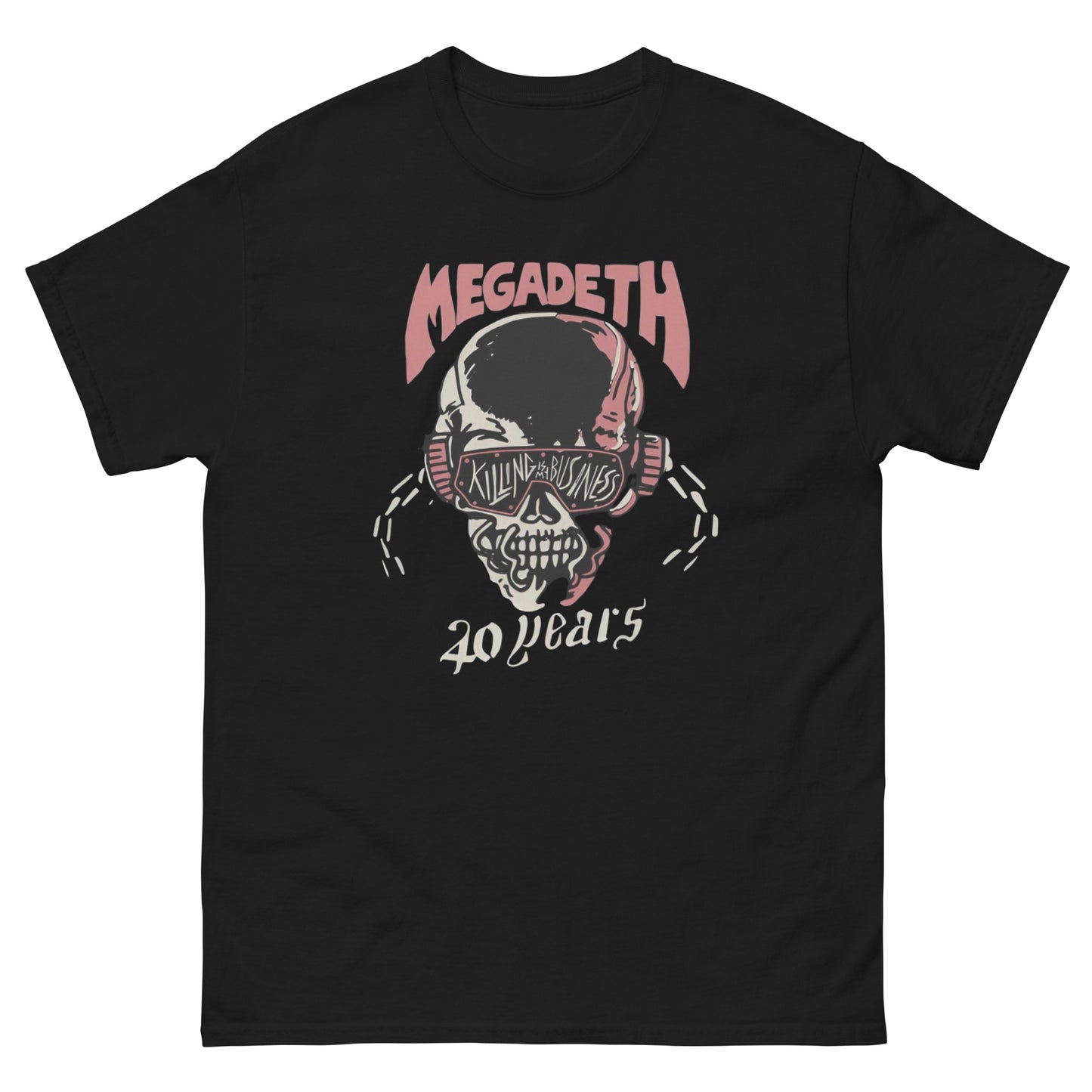 Megadeth - Camiseta Thrash Metal Big Four Unisex Clásica