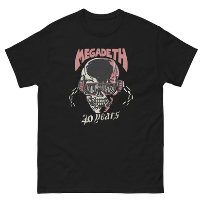 Megadeth - Camiseta Thrash Metal Big Four Unisex Clásica