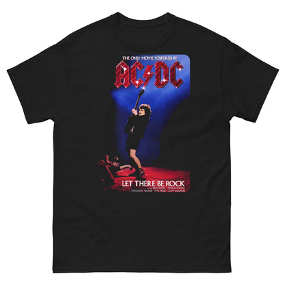 AC/DC Camiseta Hard Rock Let There Be Rock 1977 Unisex Clásica