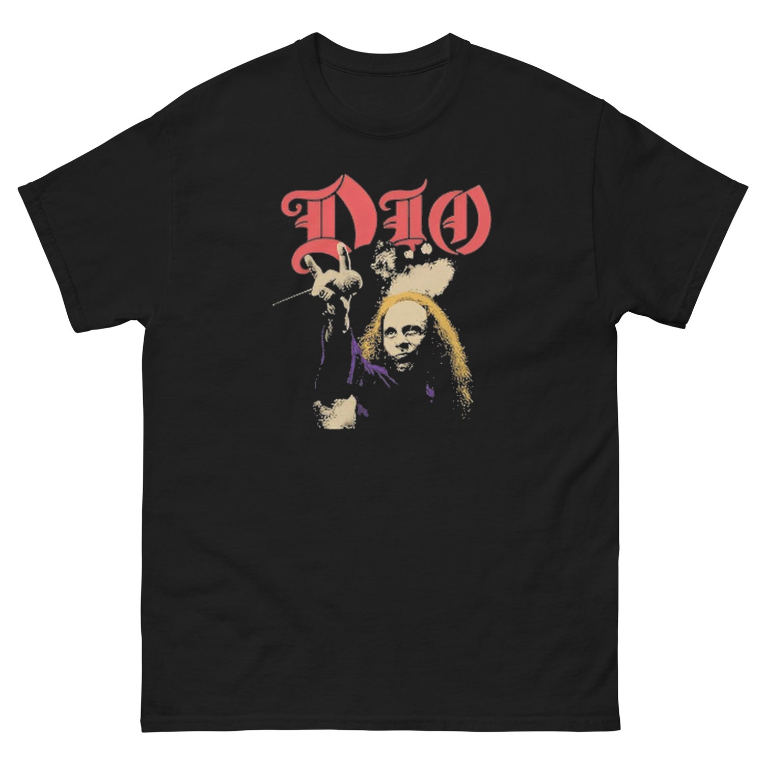 Dio - Camiseta Heavy Metal Ronnie James Dio Unisex Premium