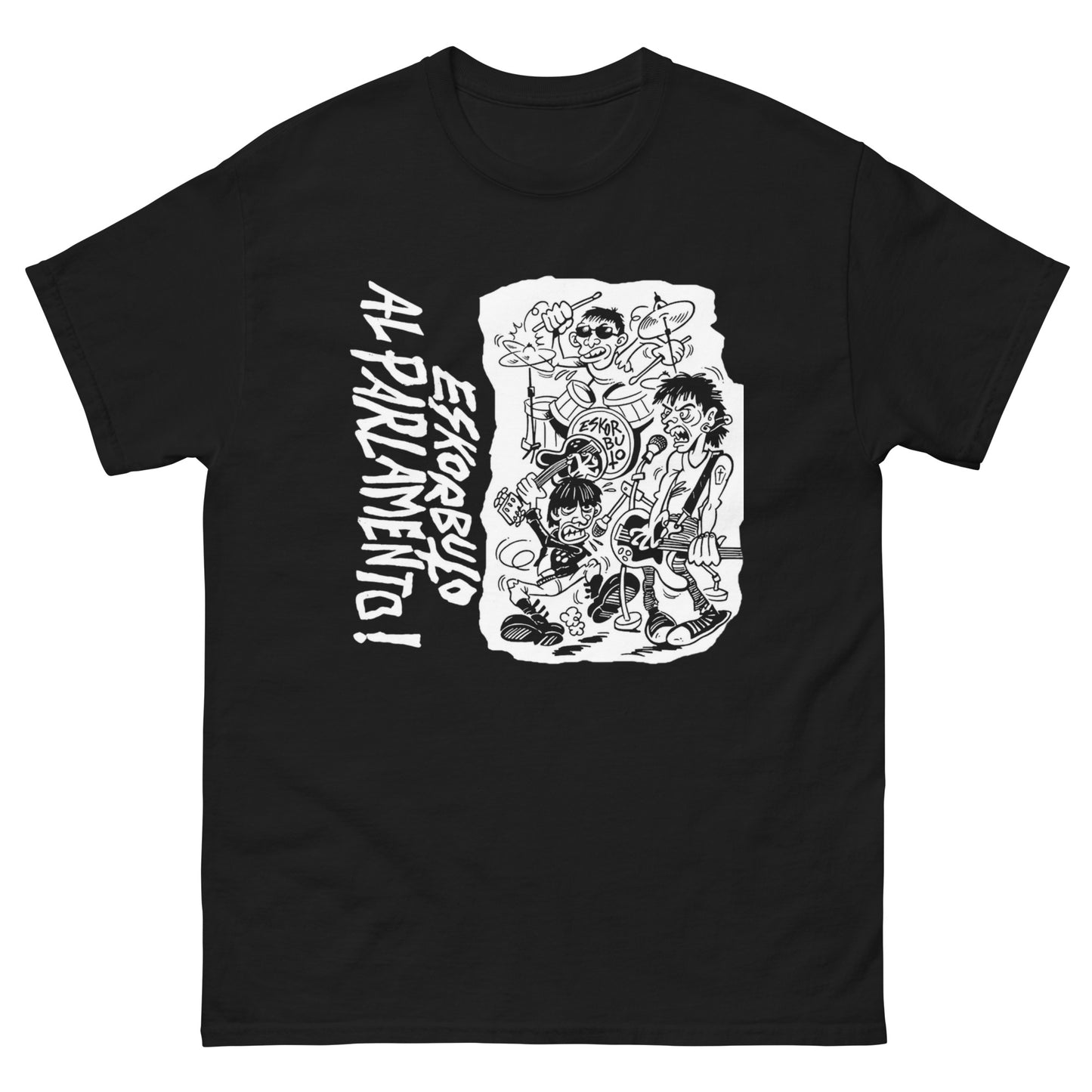 Eskorbuto Camiseta Punk Rock Salvatierra Unisex Clásica