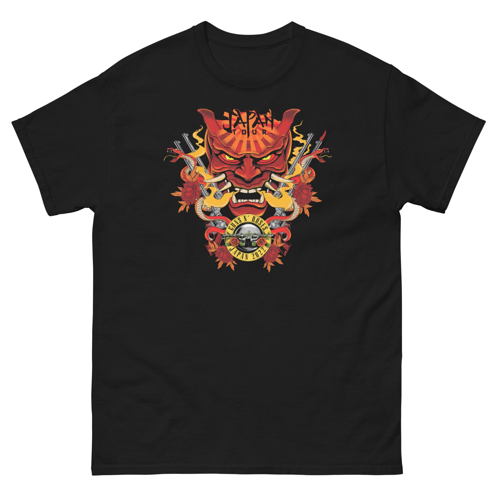 Guns N' Roses - Camiseta World Tour Japan Unisex Premium