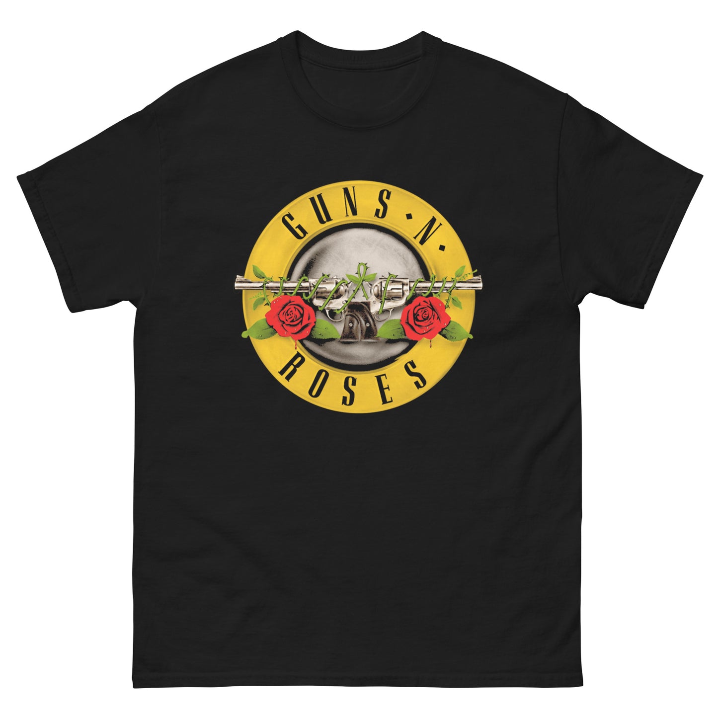 Guns N' Roses - Camiseta Arena Rock Hollywood Unisex Clásica