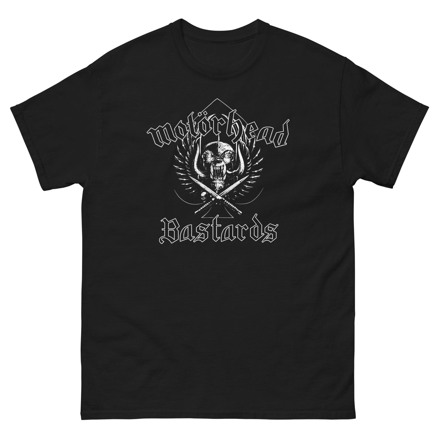 Motörhead Camiseta Heavy Metal Bastards Unisex Clásica