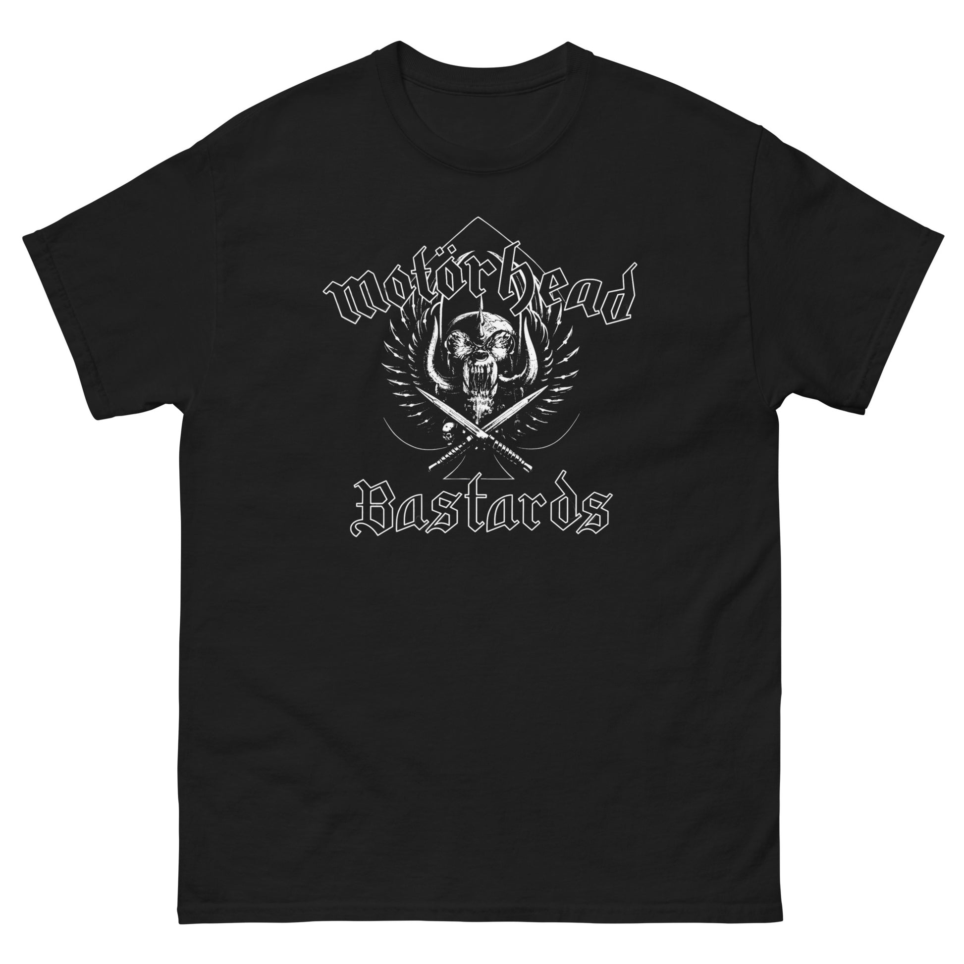 Motörhead Camiseta Heavy Metal Bastards Unisex Clásica