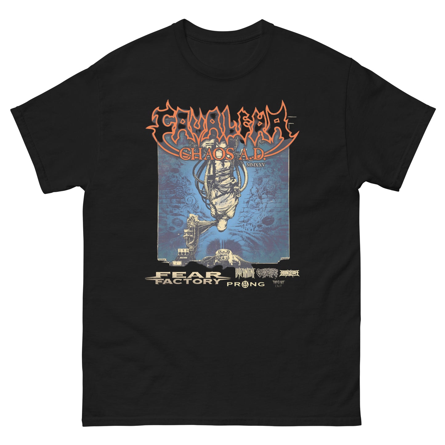 Cavalera Camiseta Groove Metal Brasileño Unisex Clásica