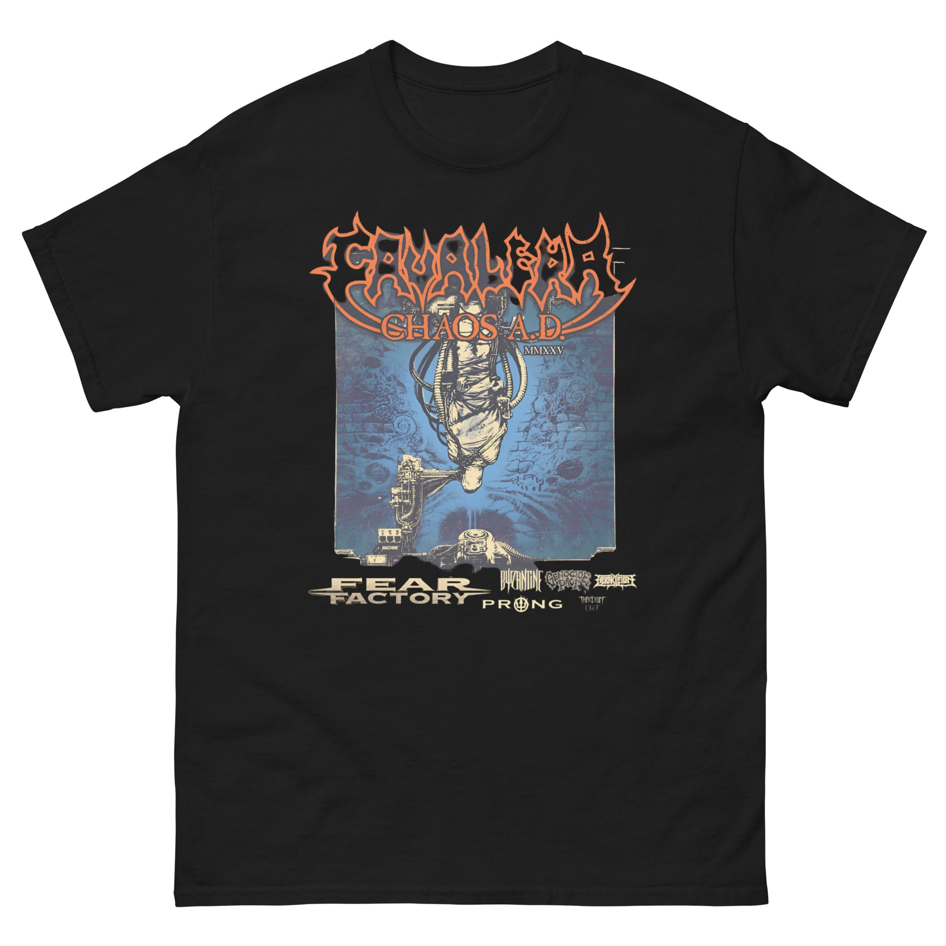 Cavalera Camiseta Groove Metal Brasileño Unisex Clásica