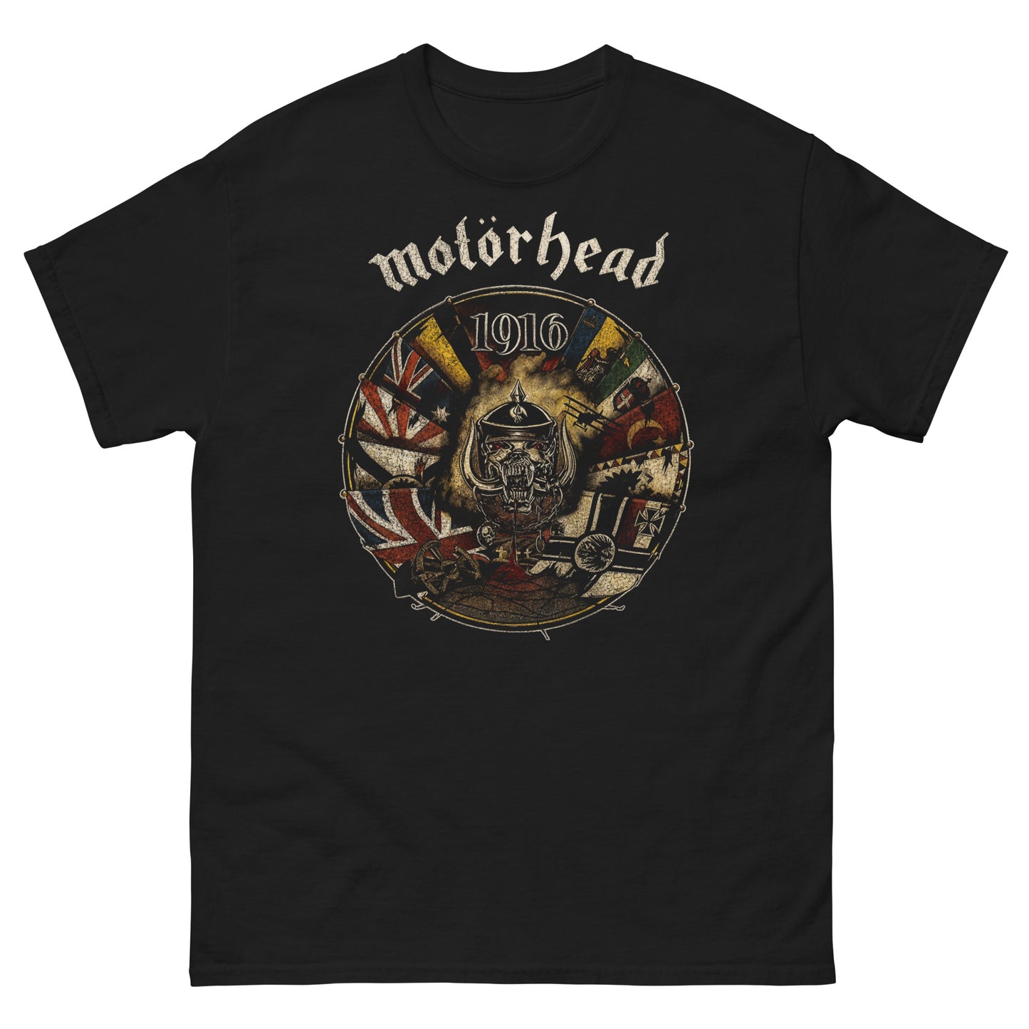 Motorhead Camiseta Heavy Metal 1916 Unisex Clásica