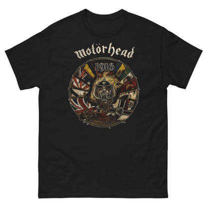 Motorhead Camiseta Heavy Metal 1916 Unisex Clásica