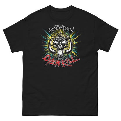 Motorhead Camiseta Heavy Metal Overkill Tour Unisex Clásica