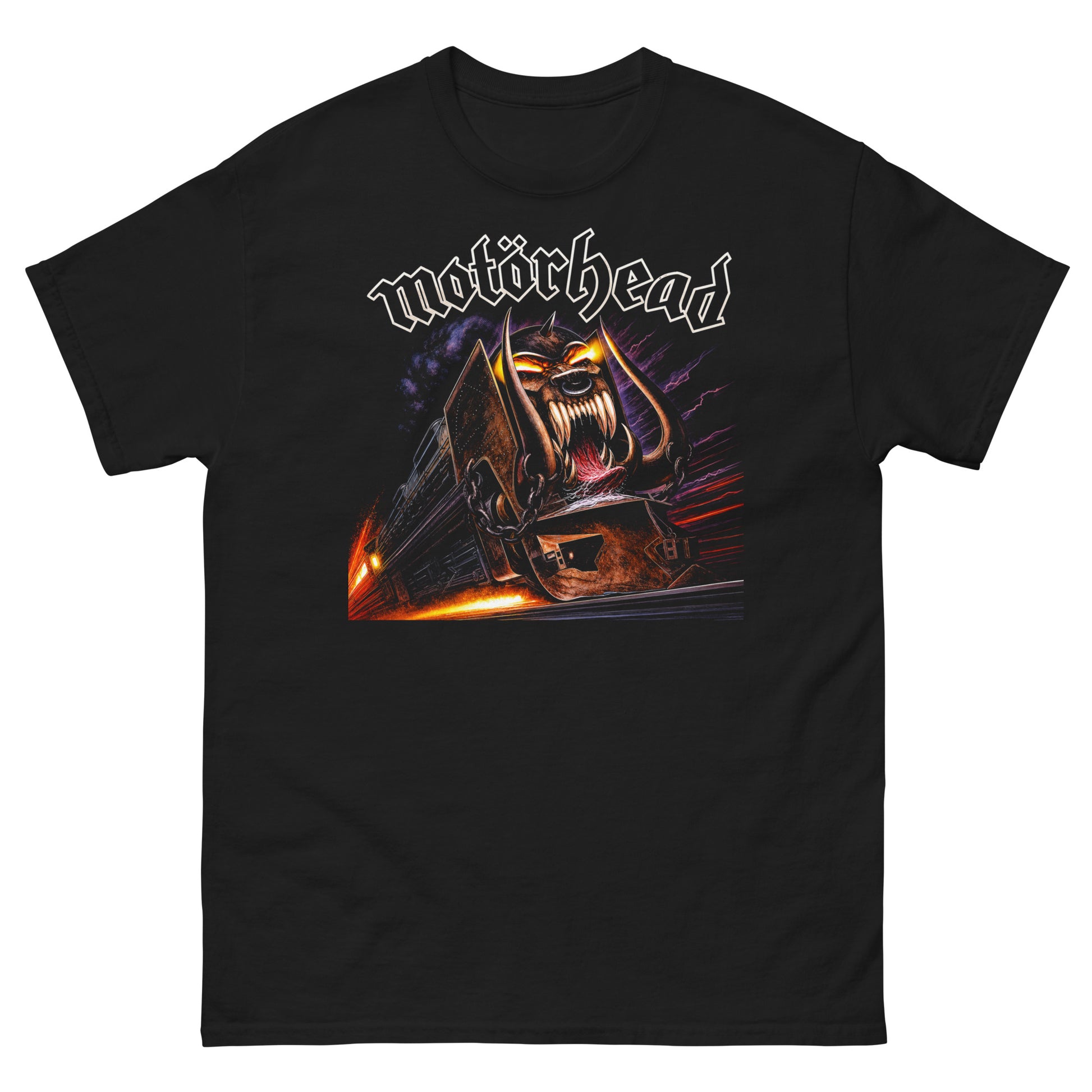 Motorhead Camiseta Heavy Metal Orgasmatron Unisex Clásica